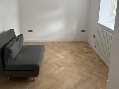 Another view of the completed room