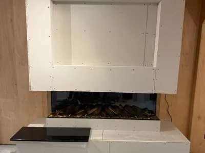 Media Wall & Fireplace Installation, photo 10